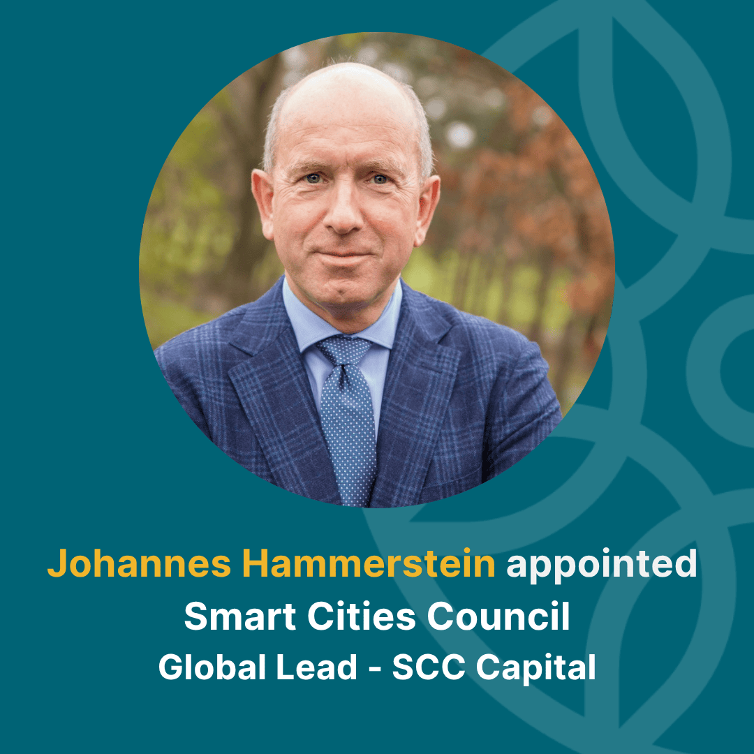 Smart Cities Council Appoints Johannes Hammerstein as Thought Leader – Capital Markets