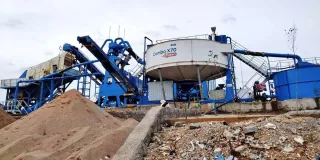 Rajarhat’s construction waste recovery plant